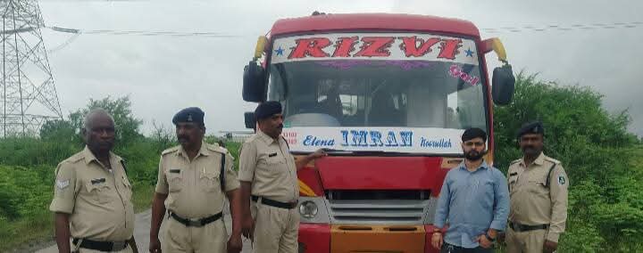 परिवहन विभाग ने कार्यवाही कर 15 वाहनों से 1 लाख 21 हजार 600 राजस्व वसूला