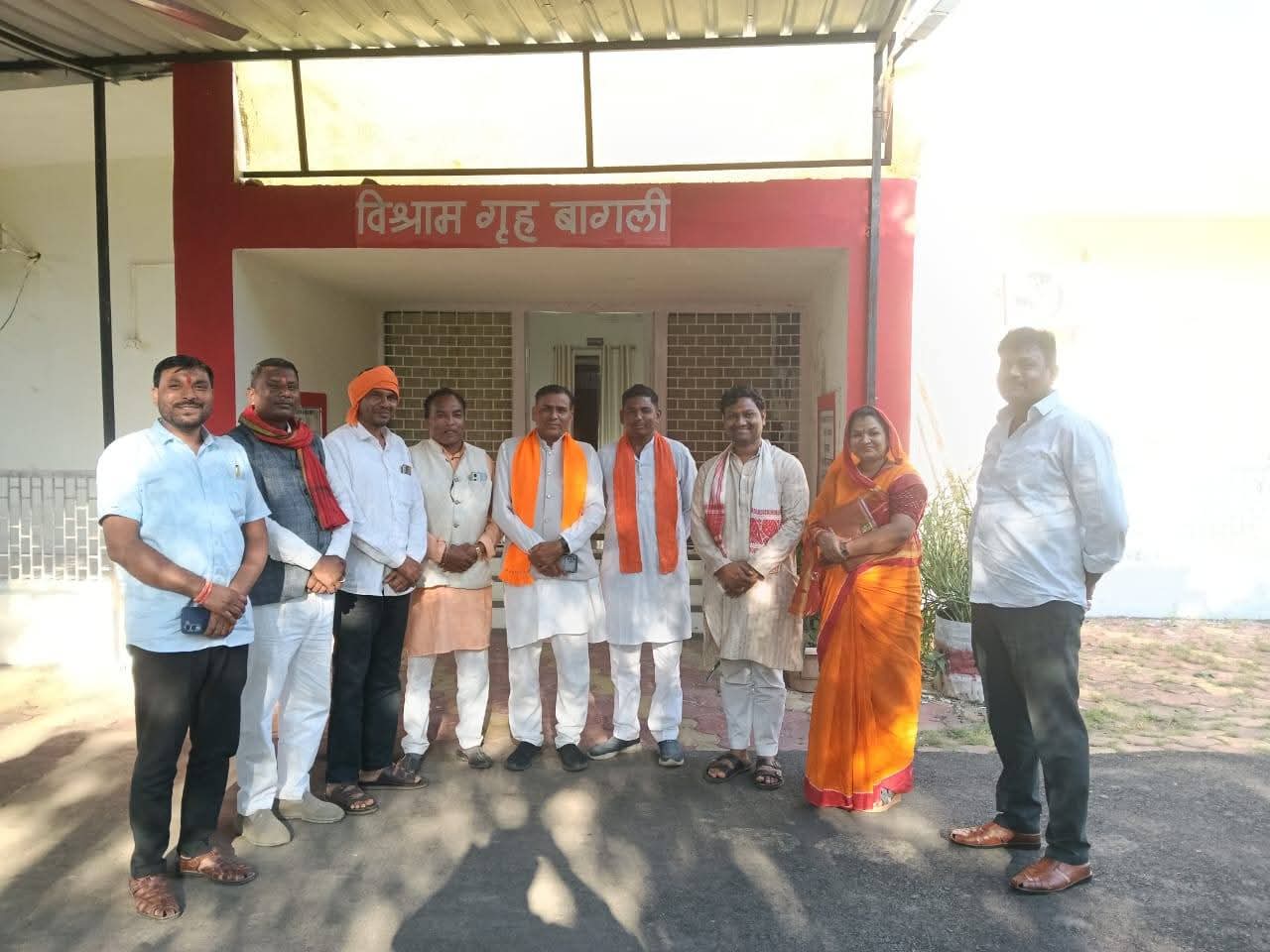 बागली में भगवान बिरसा मुंडा जयंती कार्यक्रम को लेकर बैठक संपन्न