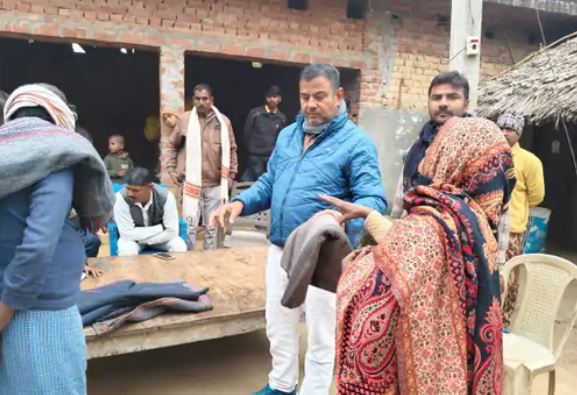 बनकटी में भीषण ठंड: