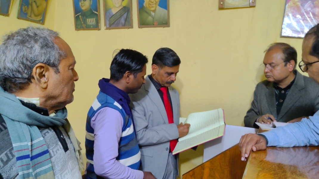 मंडलायुक्त विंध्याचल मंडल द्वारा कार्यालय का निरक्षक किया गया। कमिश्नर द्वारा अधिशाषी अधिकारी