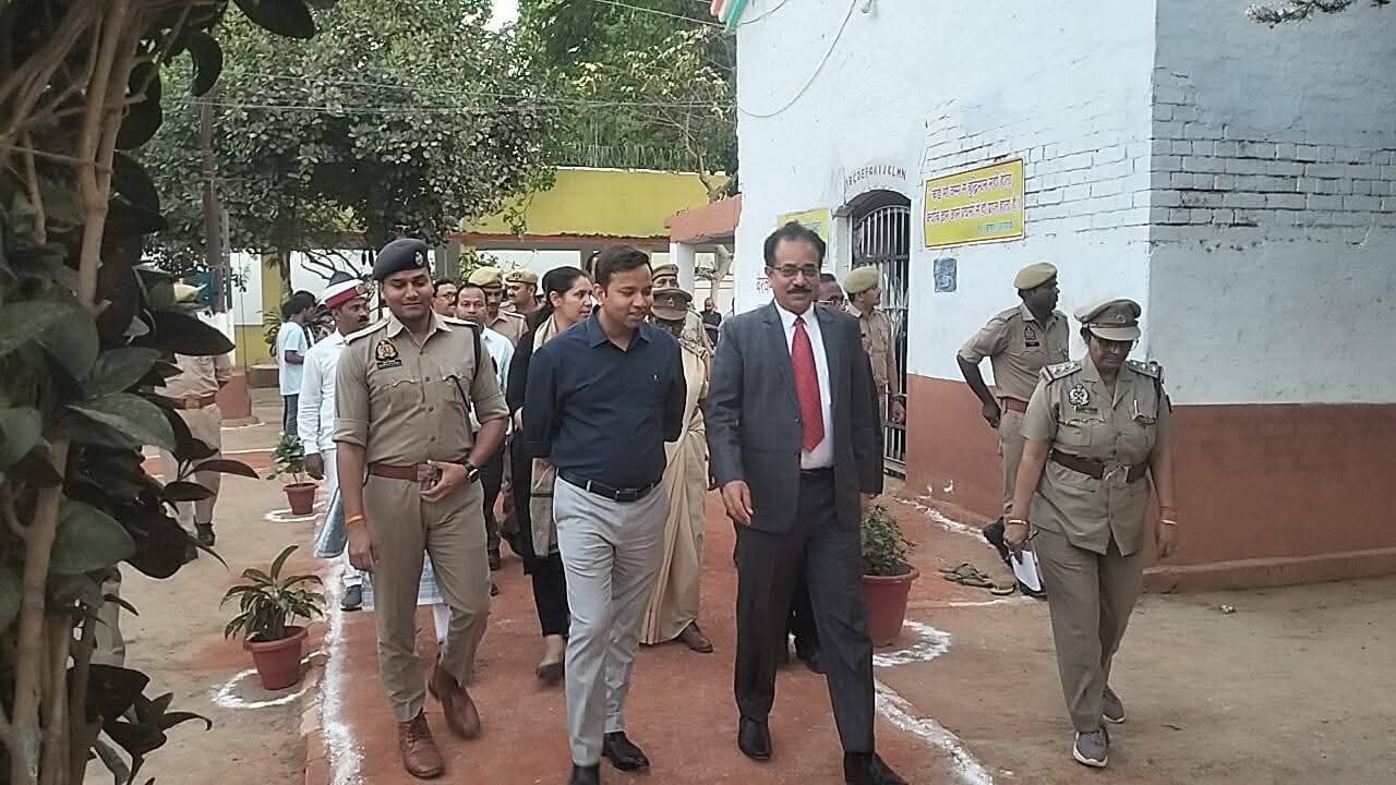 जिला जज ,डीएम, एएसपी द्वारा जिला कारागार का किया गया संयुक्त निरीक्षण