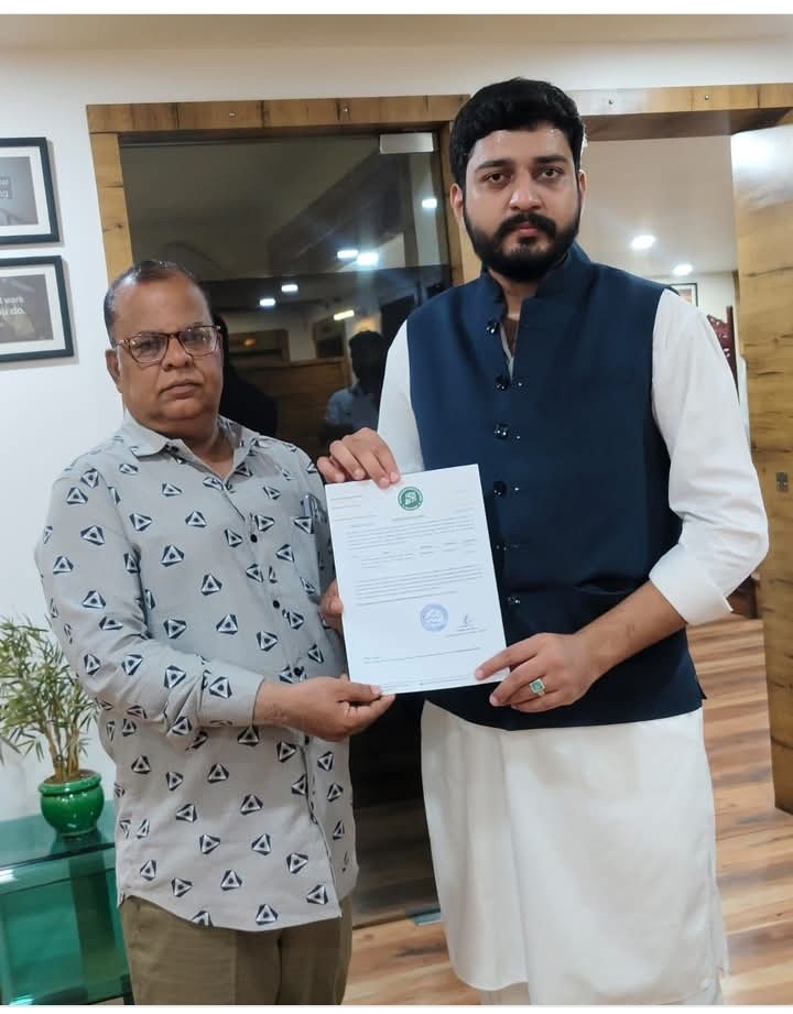 AIMIM ने मध्यप्रदेश में संगठन विस्तार की बड़ी जिम्मेदारी सौंपी, असलम खान बने 8 जिलों के संगठन प्रभारी