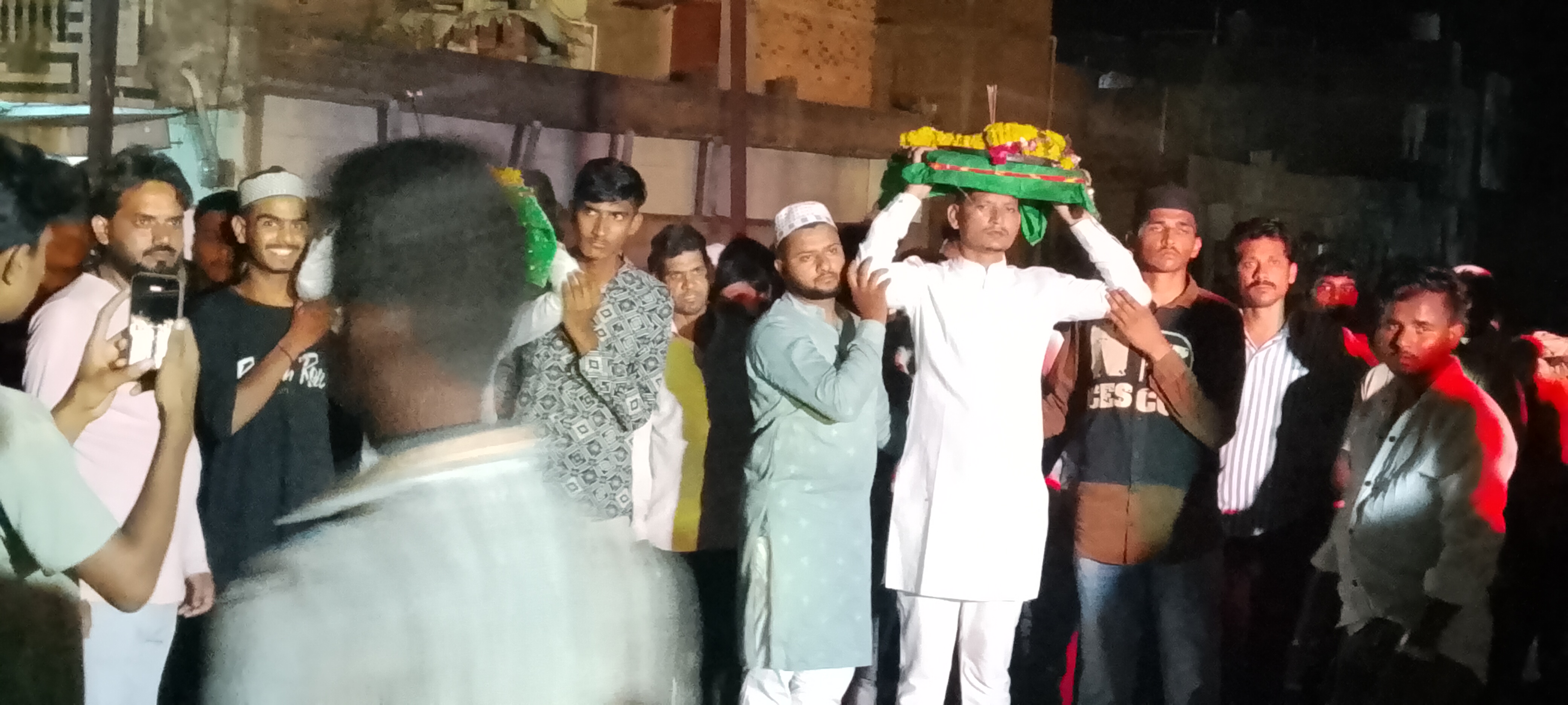 नागदा में पारंपरिक चौकी चल समारोह के साथ मोहर्रम का आगाज़