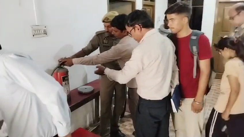 लखनऊ के अलीगंज में हुए भीषण अग्निकांड के बाद रायबरेली प्रशासन अलर्ट मोड में