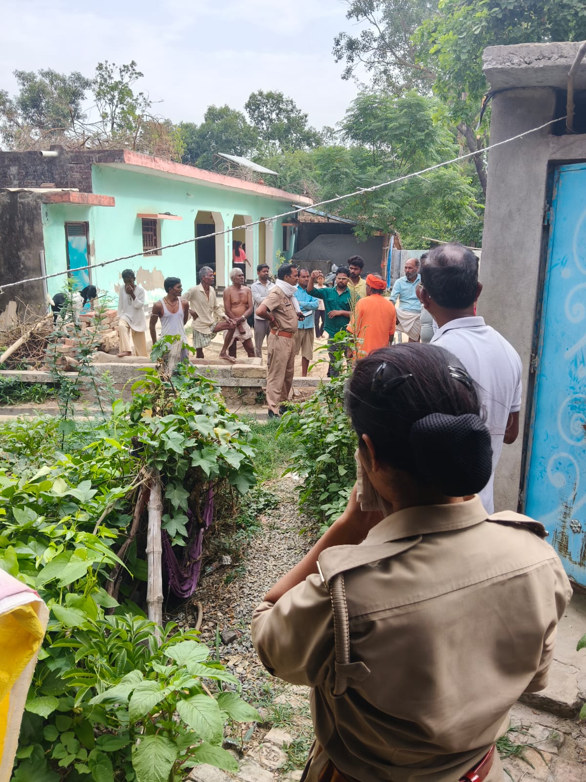 आग के कहर से वृद्धा की जिंदा जलकर हुई मौत