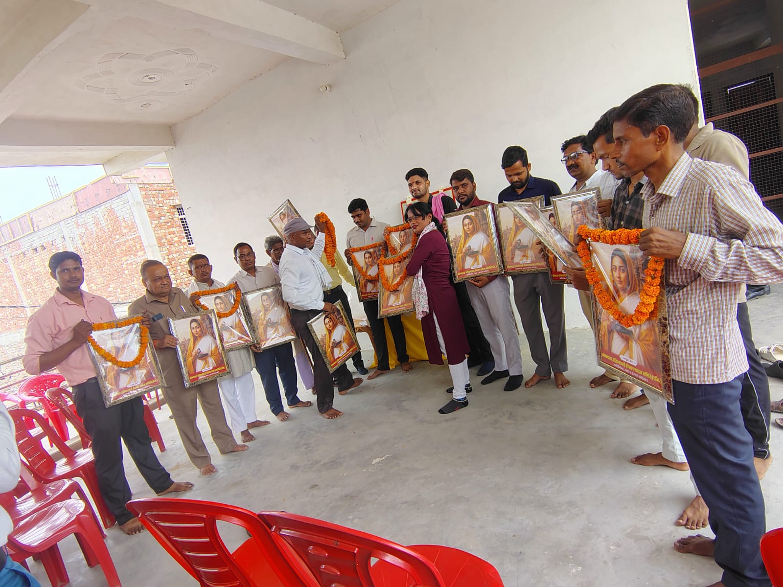 लोकमाता अहिल्याबाई होल्कर शोभायात्रा में सेवा देने वाले समाजसेवियों का हुआ सम्मान