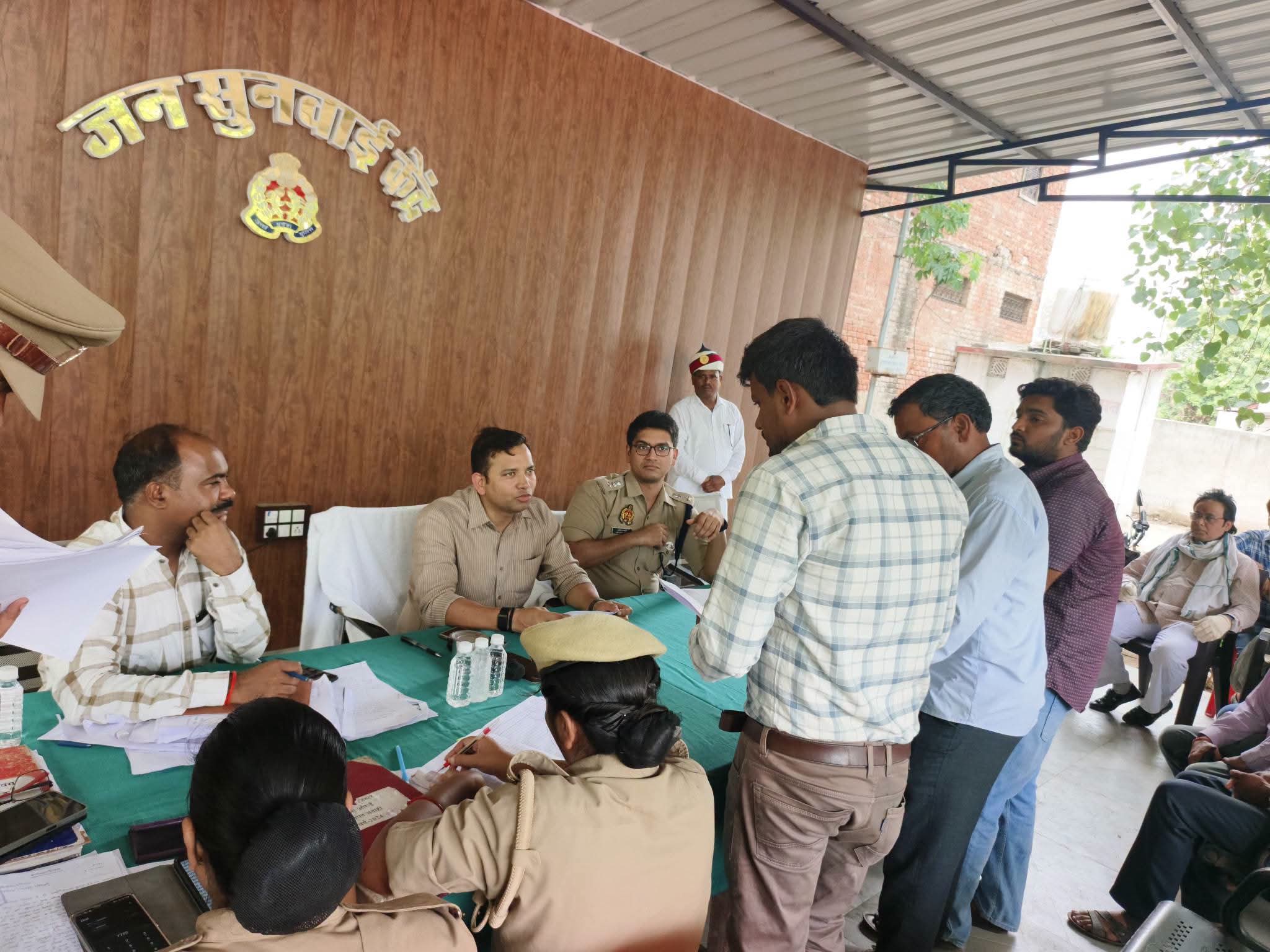 जनपद के समस्त थानों पर 