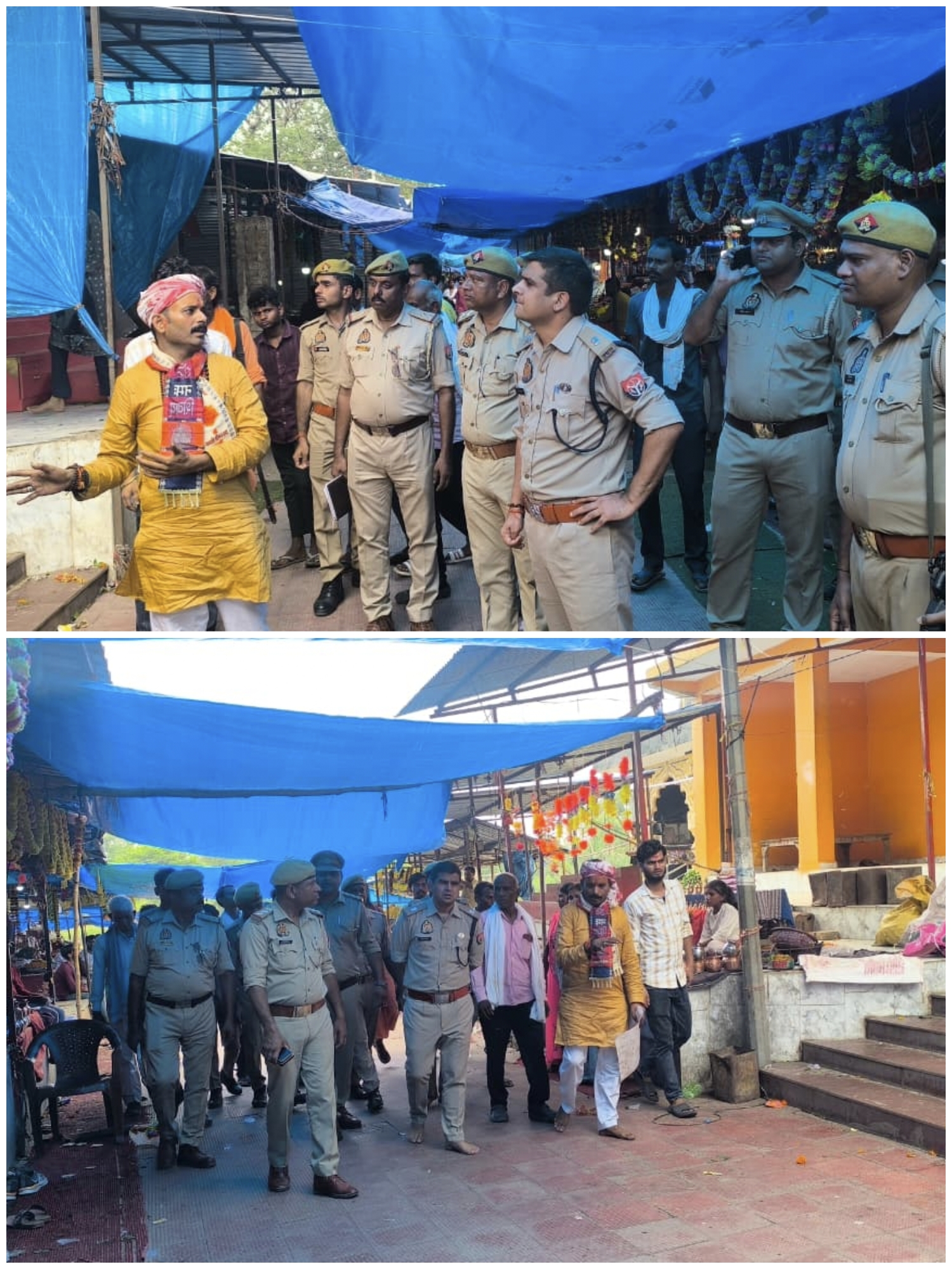 अपर पुलिस अधीक्षक आलोक सिंह ने बछरावां थाना क्षेत्र के कांवड़ मार्ग और घाट का किया स्थलीय निरीक्षण 
