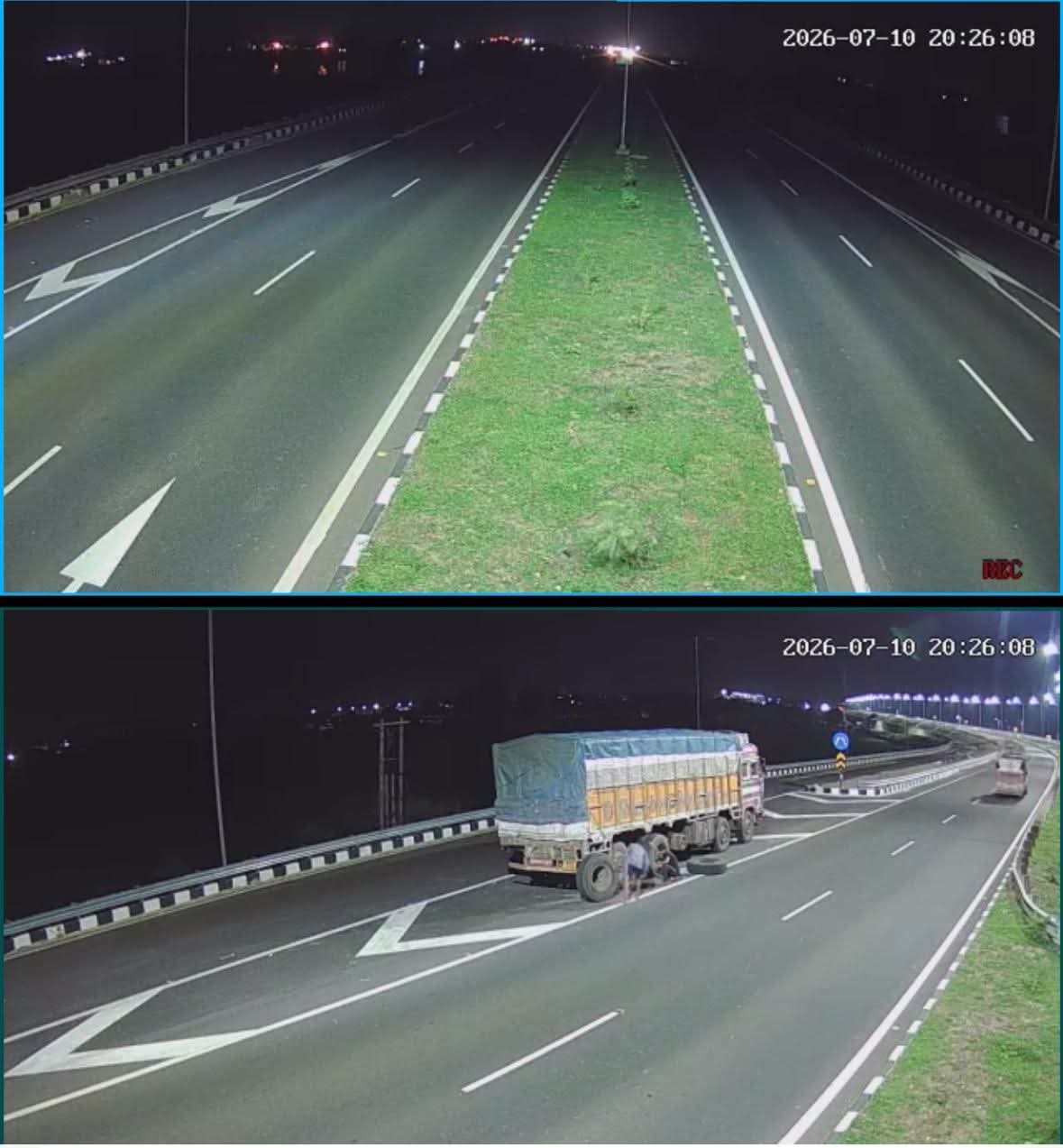 नेमावर: नर्मदा नवीन ब्रिज पर 24×7 निगरानी, पुलिस ने लगाए नाइट विजन CCTV कैमरे